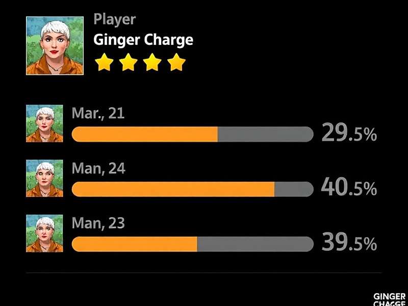 Ginger Charge player reviews showing high ratings